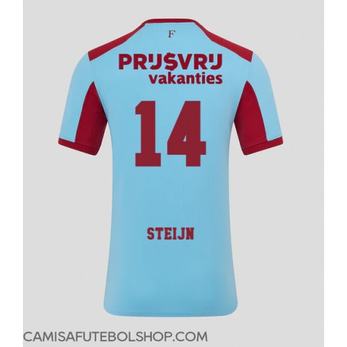 Camisa de time de futebol Feyenoord Sem Steijn #14 Replicas 3º Equipamento 2025-26 Manga Curta
